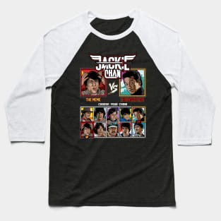 Jackie Chan Fighter Baseball T-Shirt